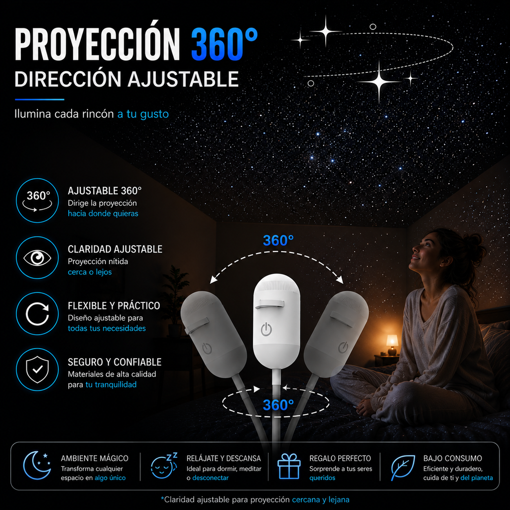 ®Mini proyector relajante 1 film