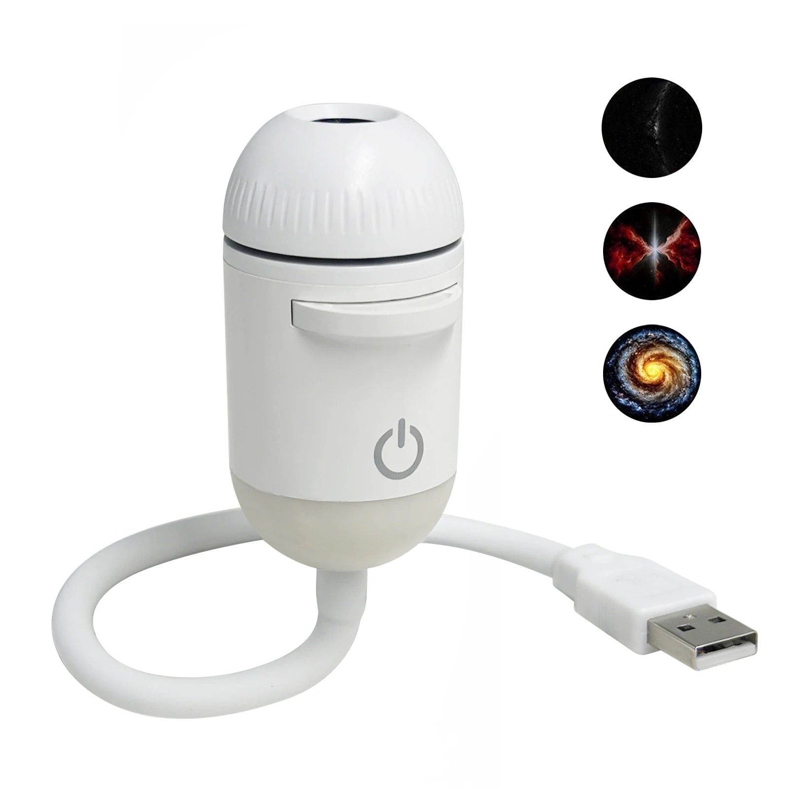 USB Star Night Light Nebula Ceiling LED Lamp Galaxy Projection Light Starry Sky Ambient Lamp for Bedroom Party and More